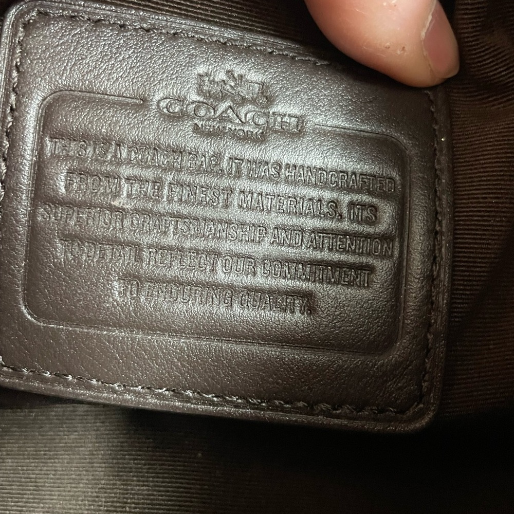 Coach Mini Ruby Python Embossed Crossbody Purse. - image 3